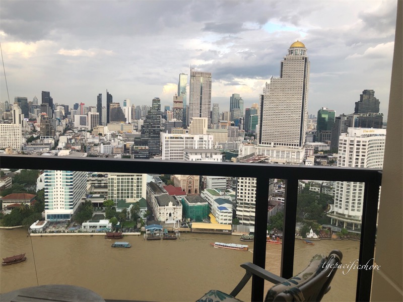 高層ホテルならでは。ペニンシュラ・バンコクからの眺望